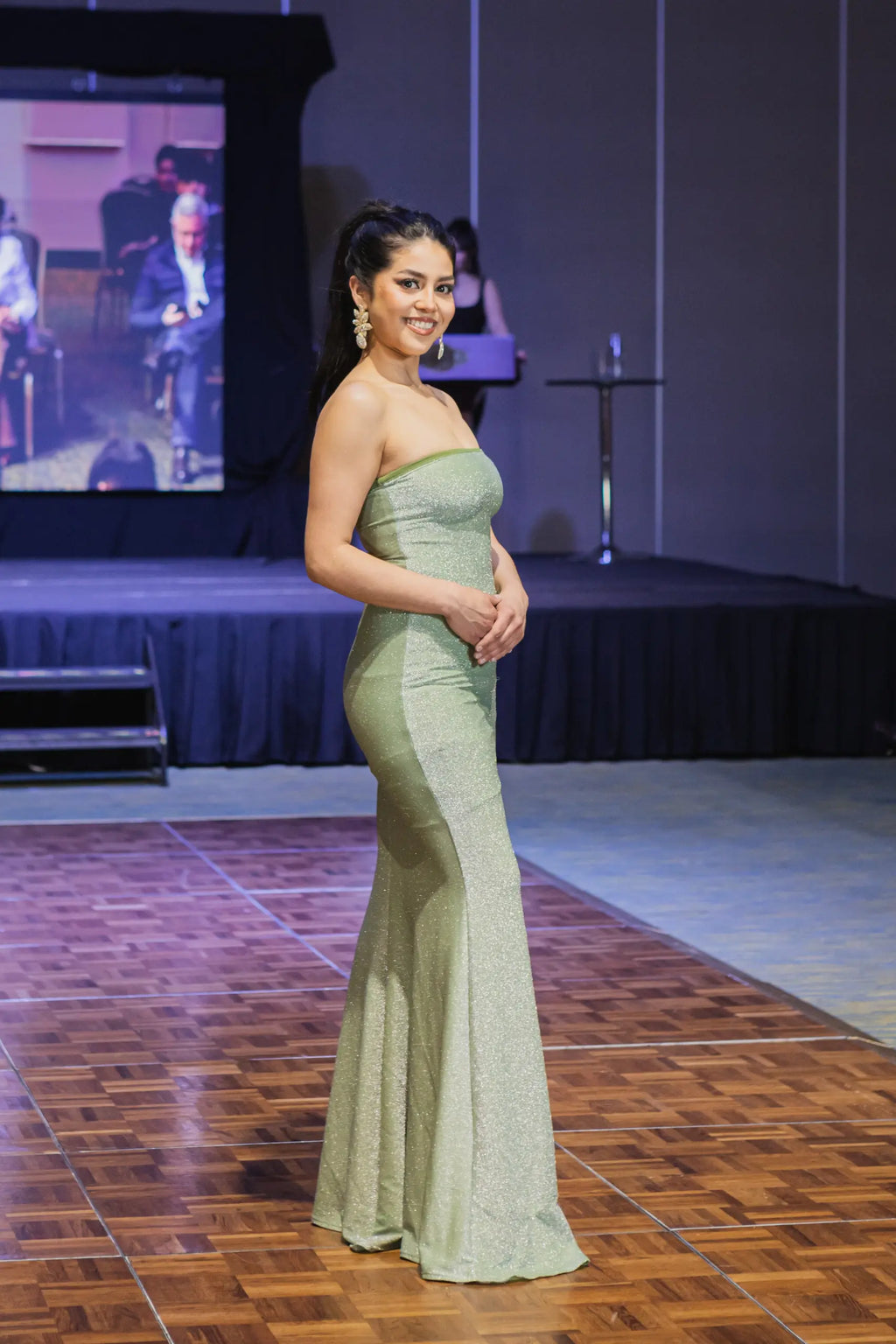 Vestido Destello Verde