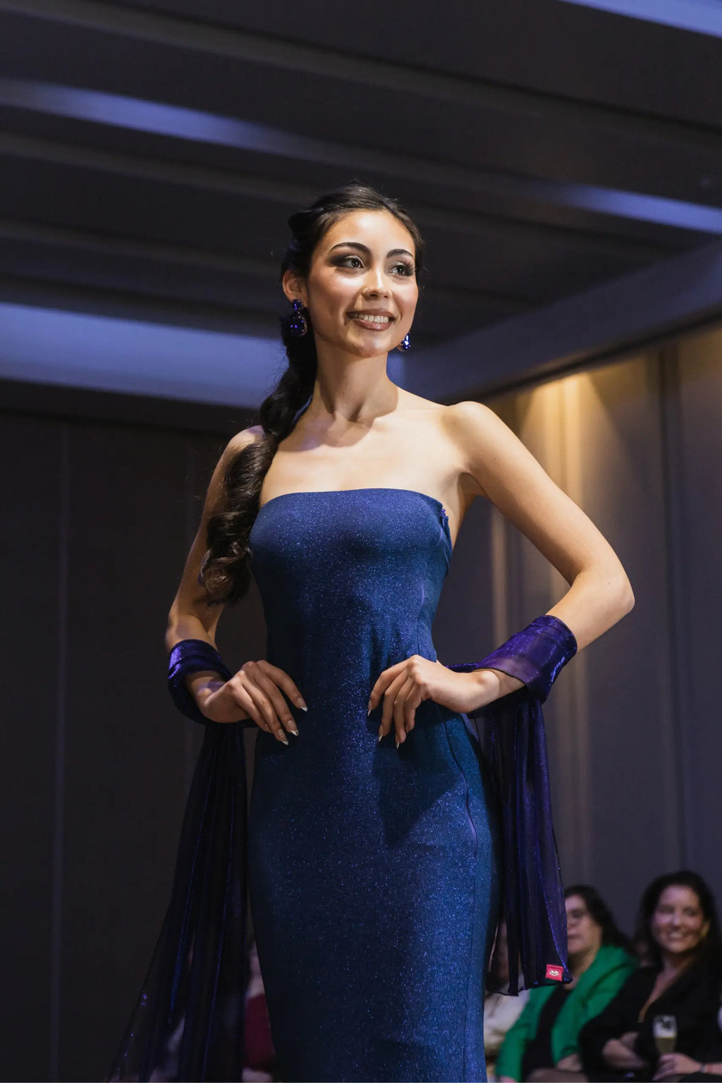 Vestido Destello Azul