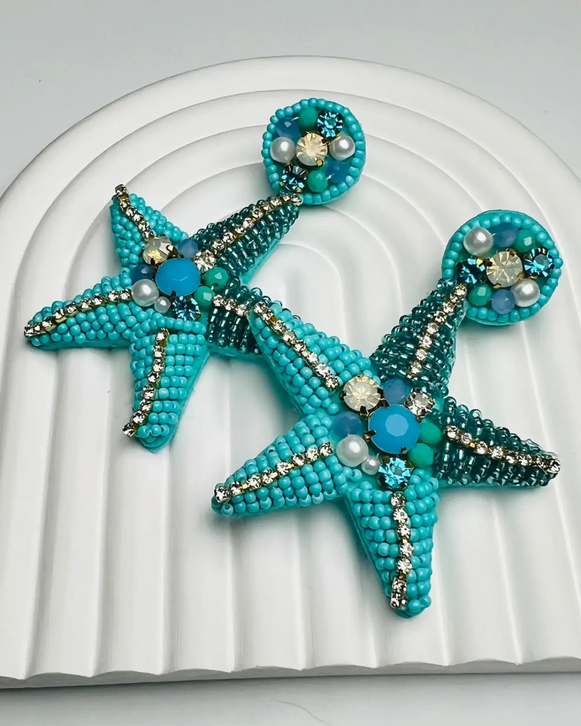 Aros Estrella Azulada