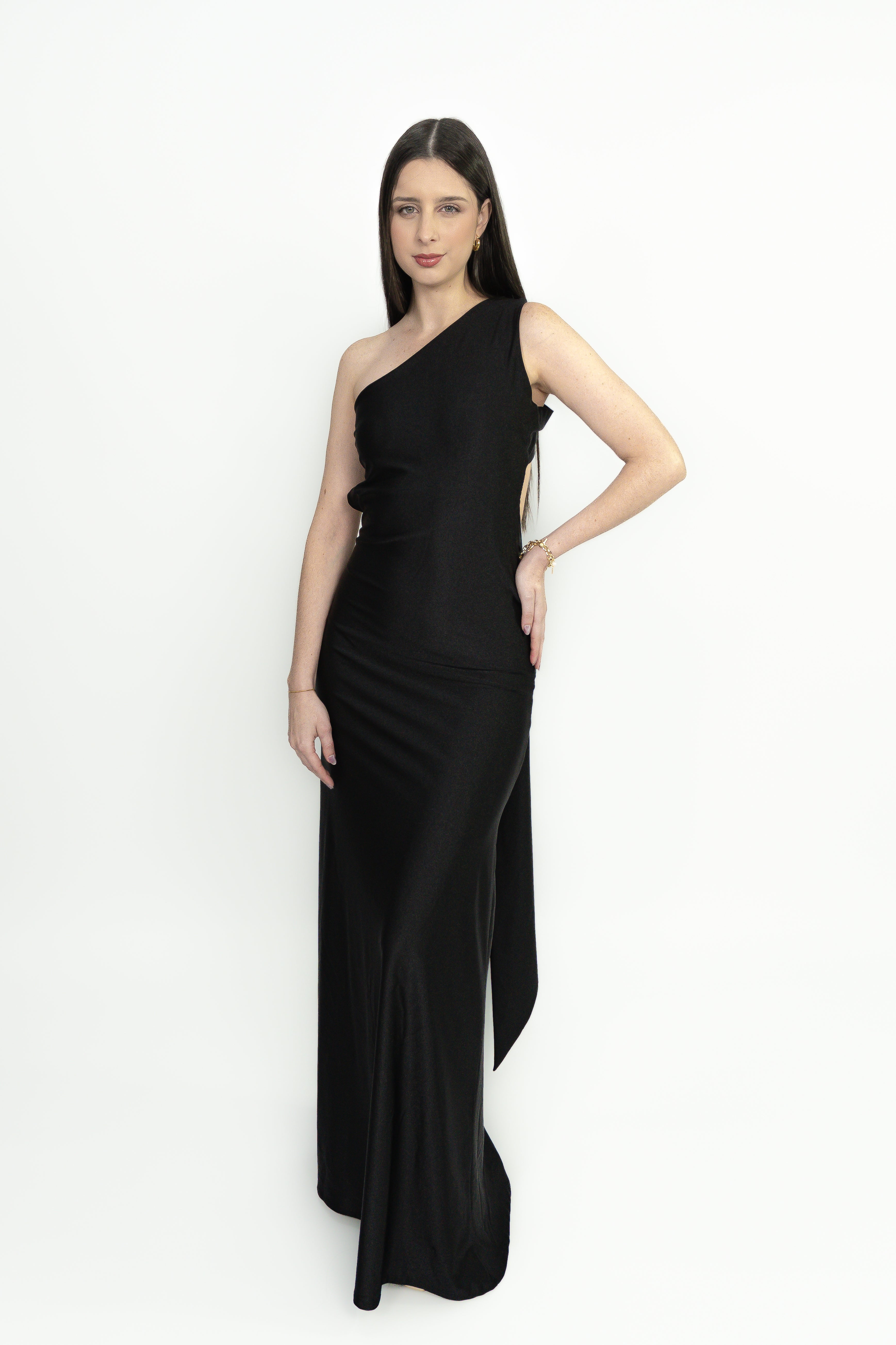 Vestido Esencial Imperial Negro