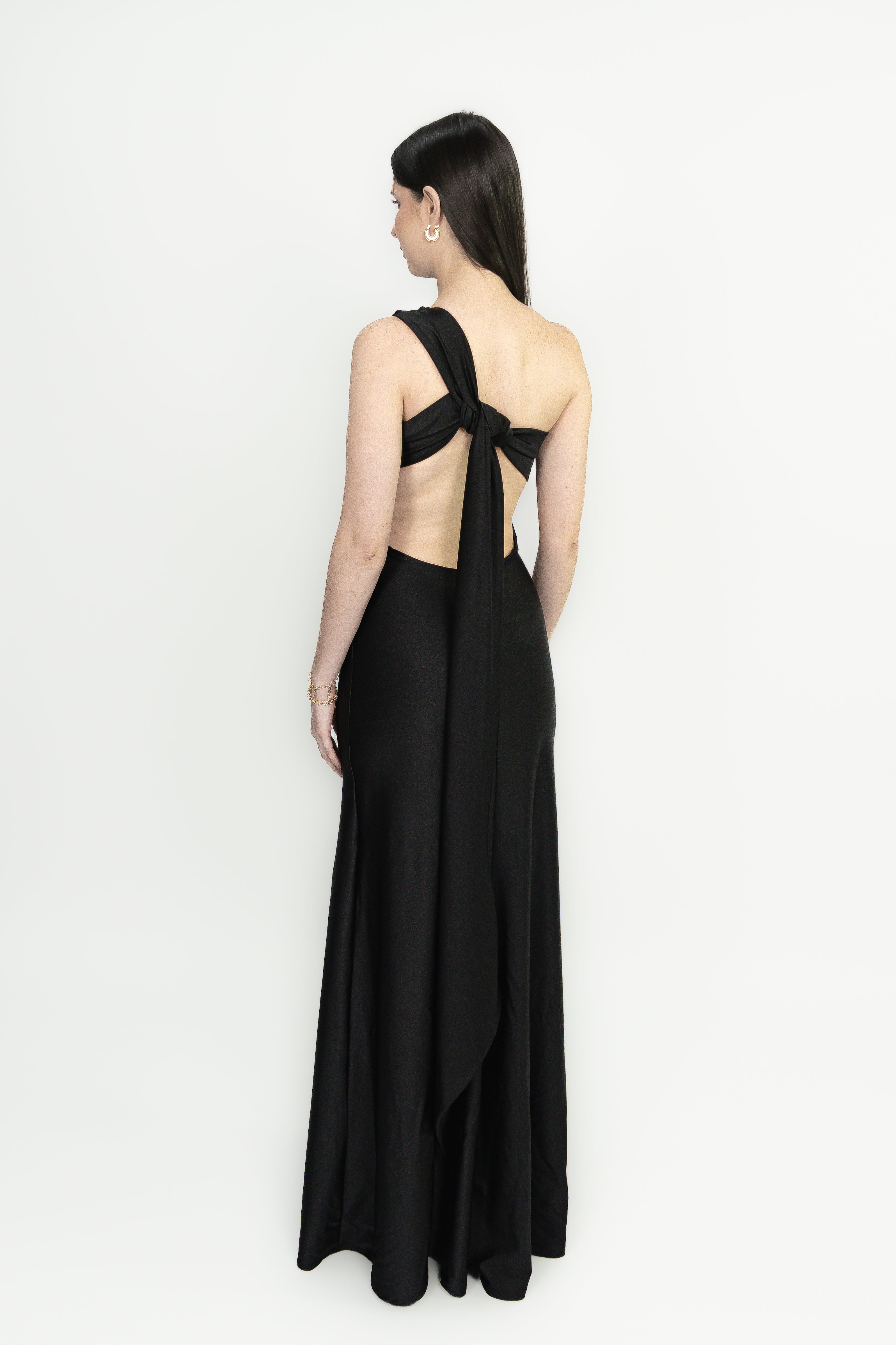 Vestido Esencial Imperial Negro