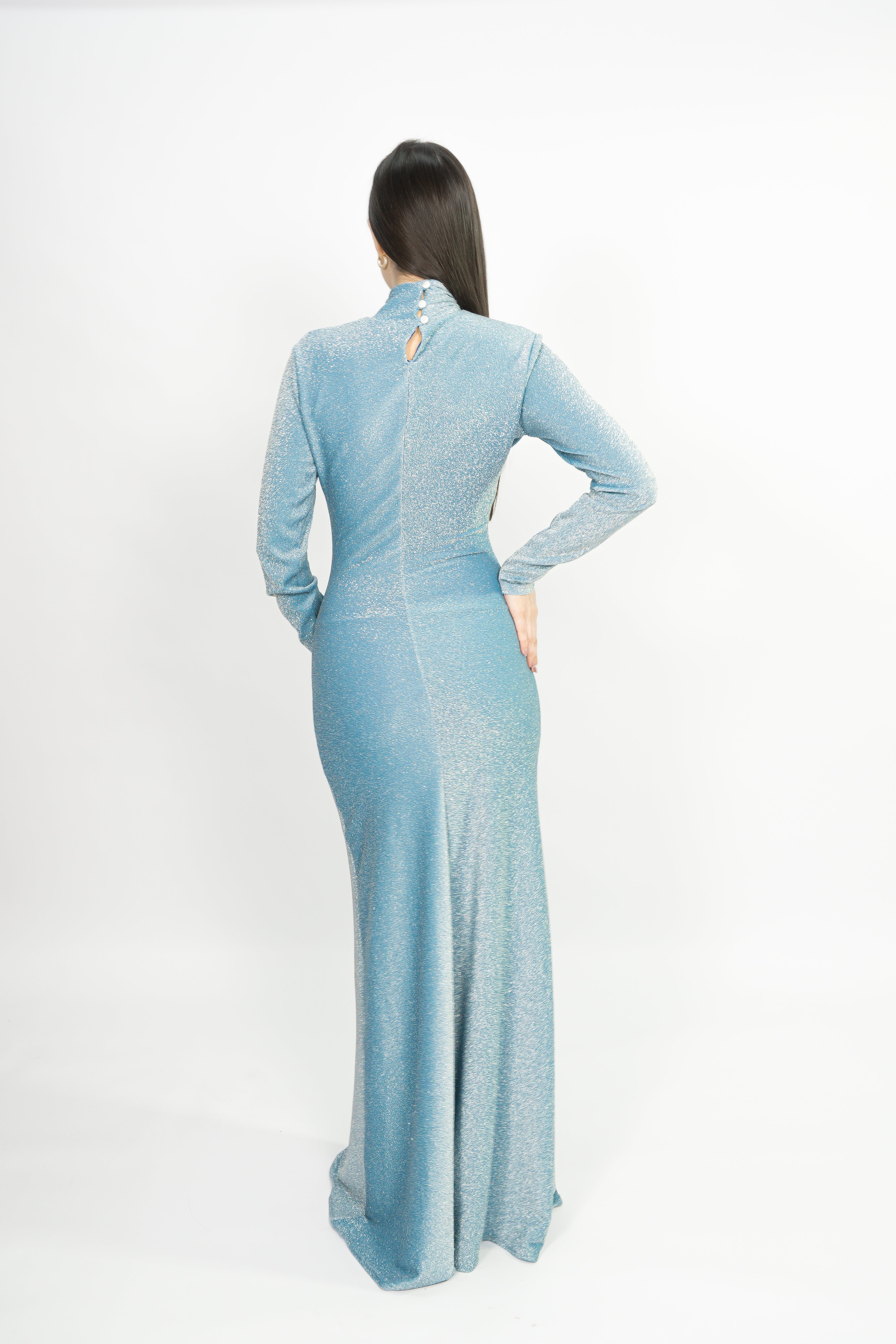 Vestido Aria Celeste