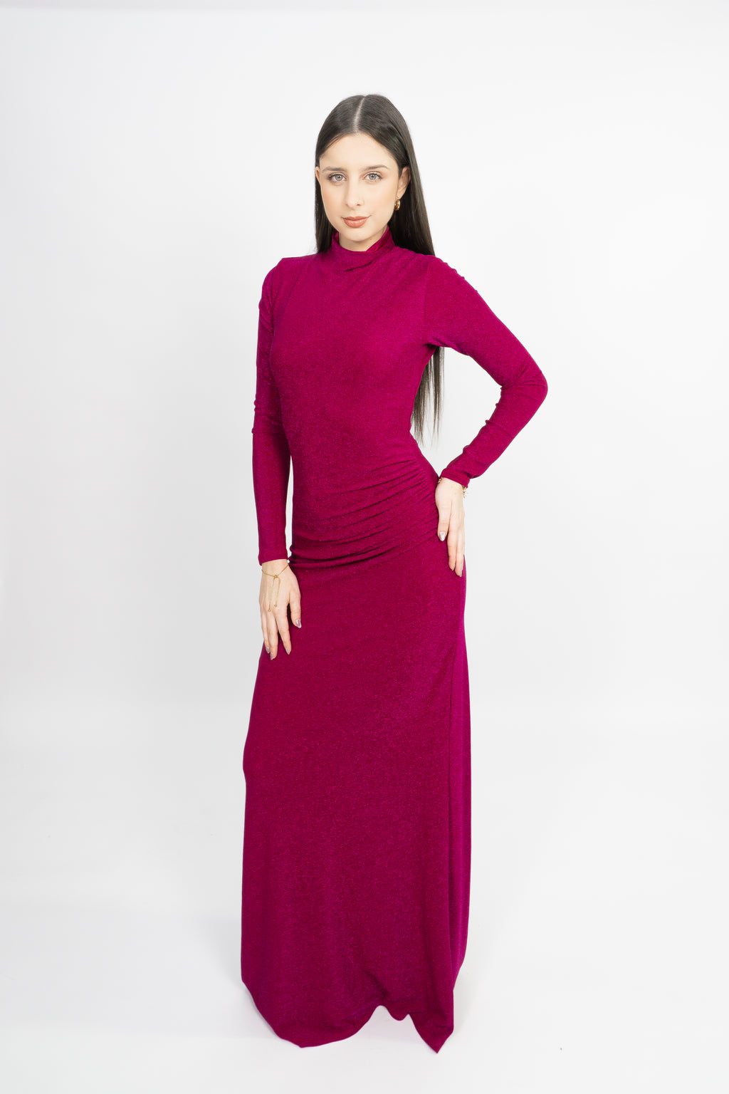 Vestido Aria Magenta