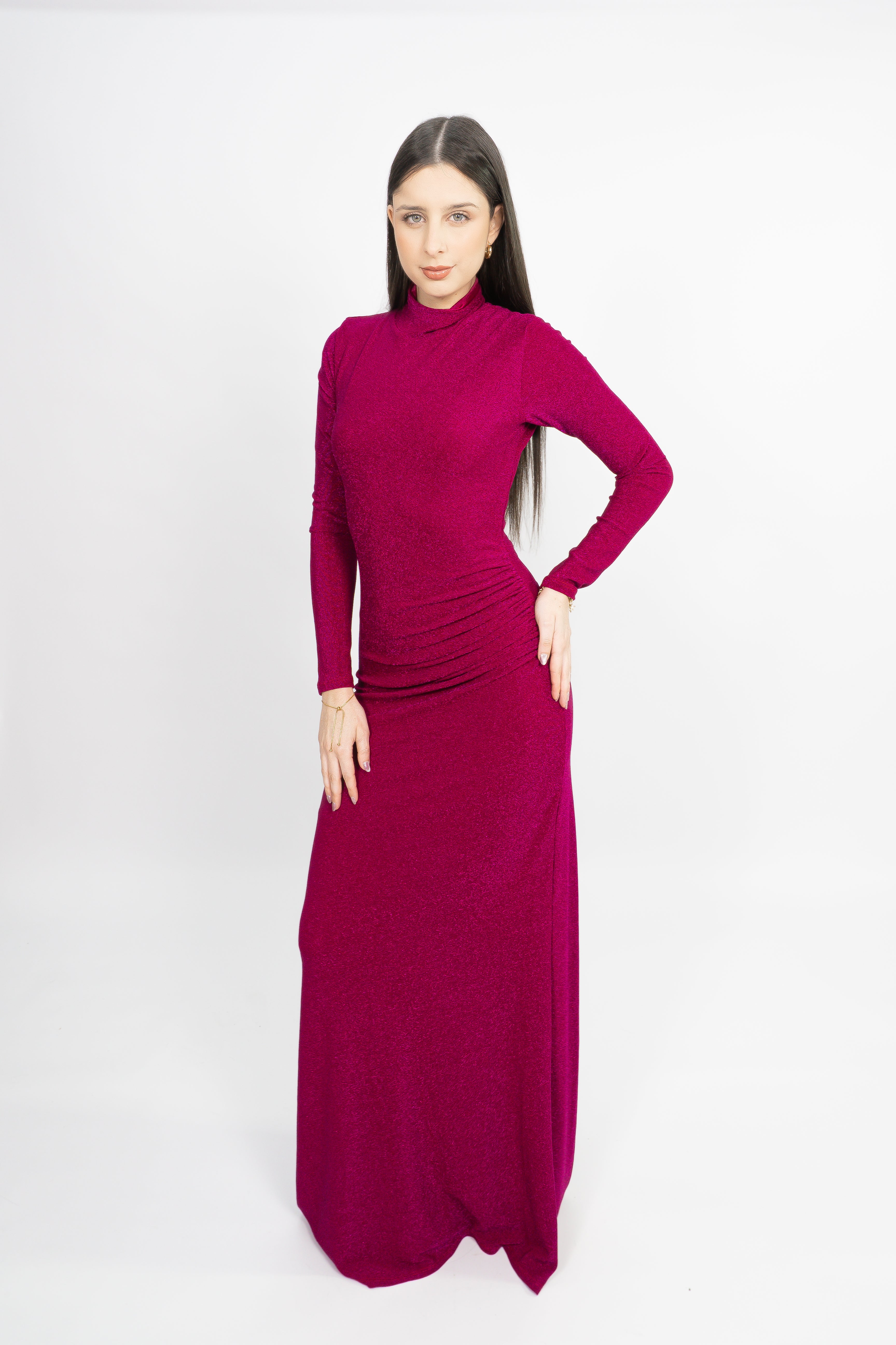 Vestido Aria Magenta