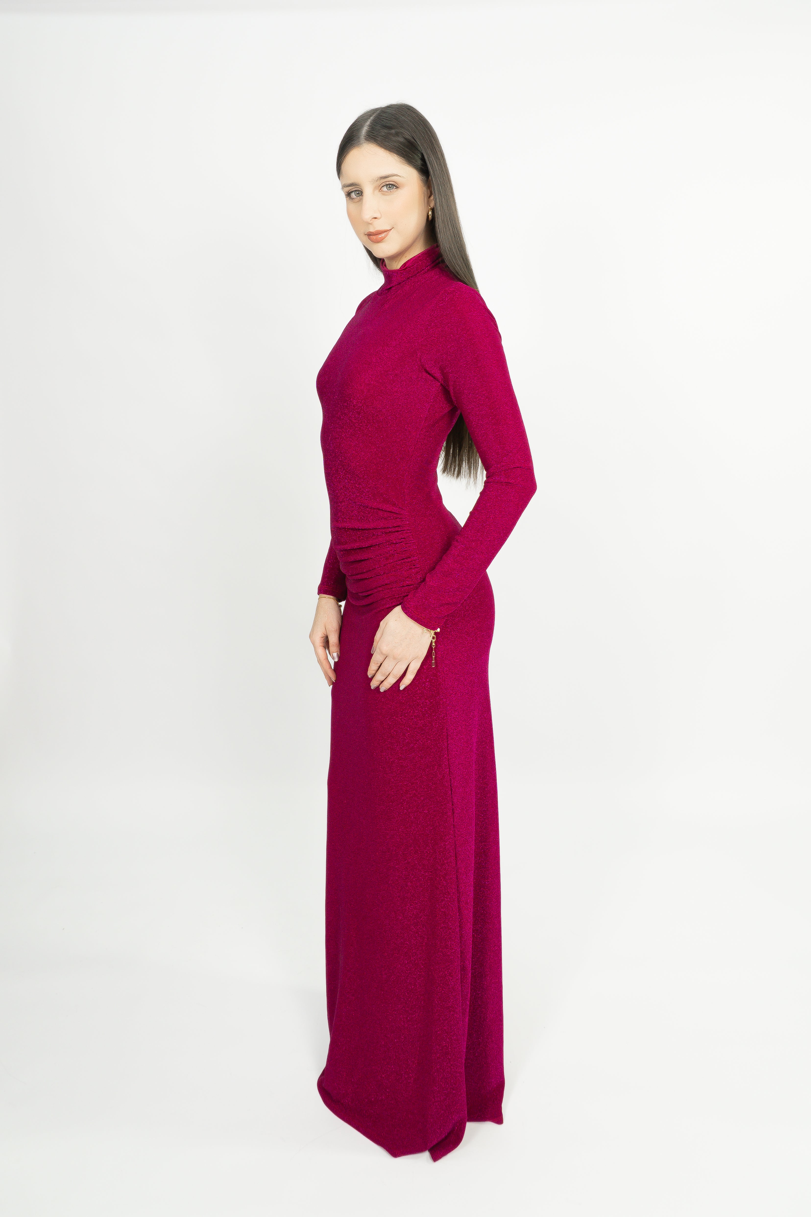 Vestido Aria Magenta