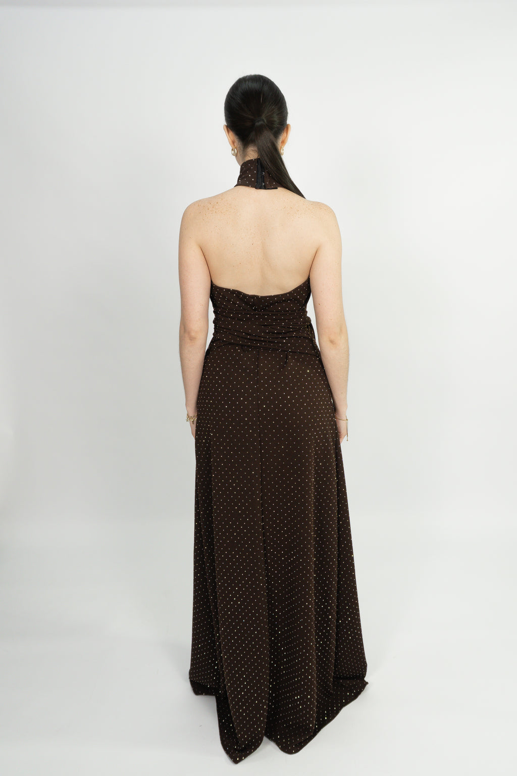 Vestido Éter Café