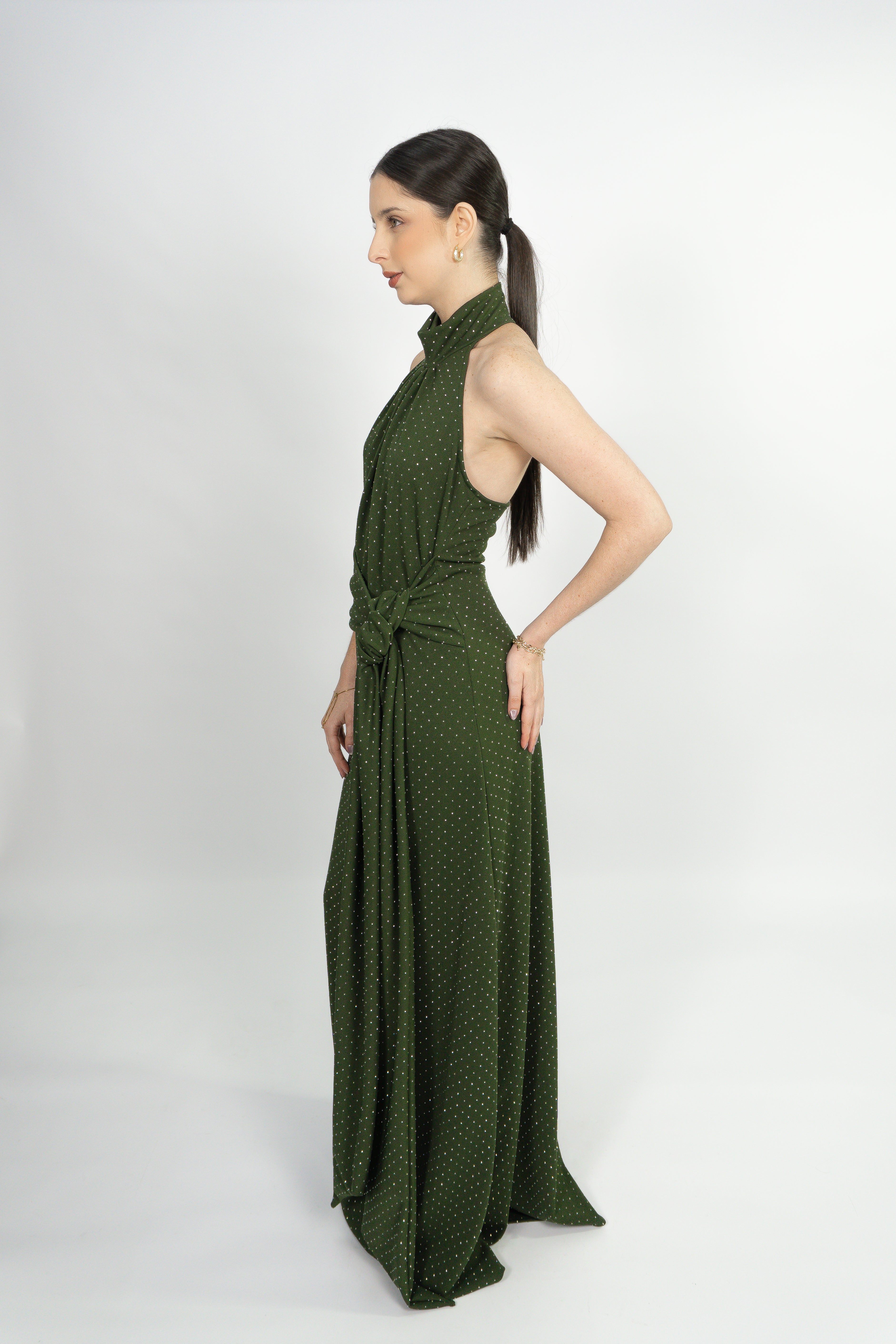 Vestido Éter Verde