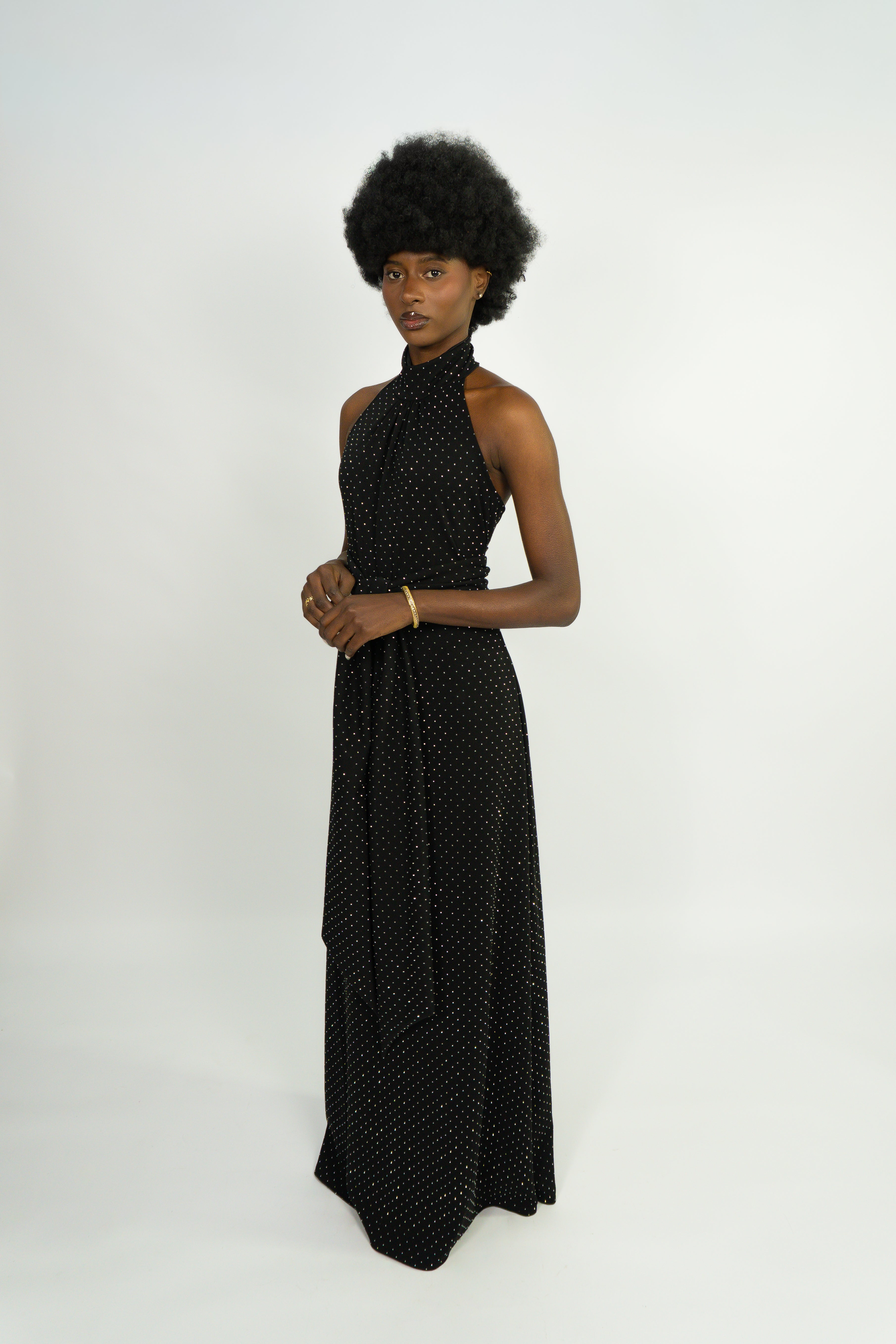 Vestido Éter Negro