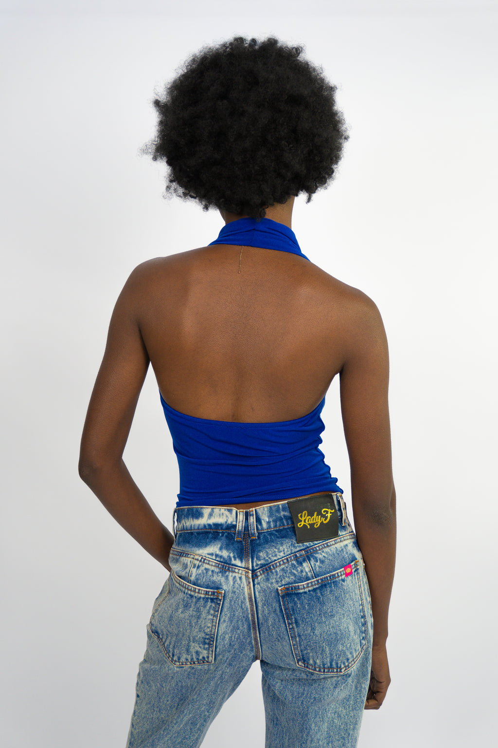 Top Gota Azul