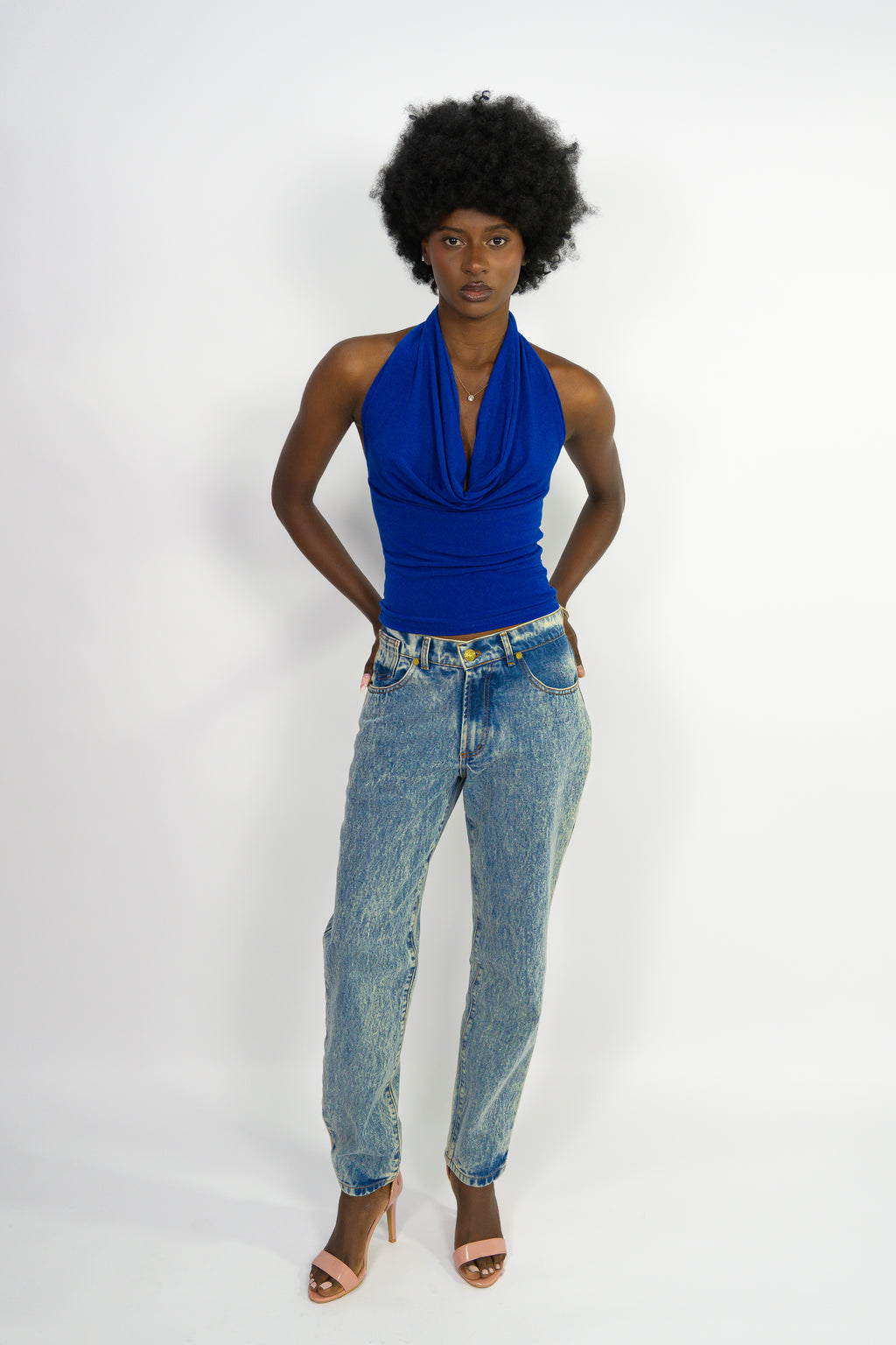 Top Gota Azul