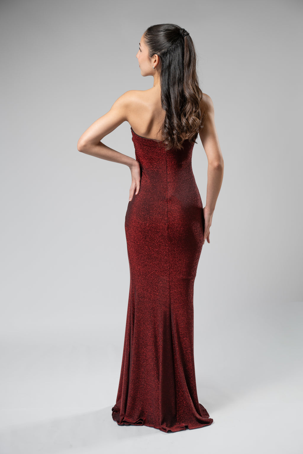 Vestido Destello Cobrizo