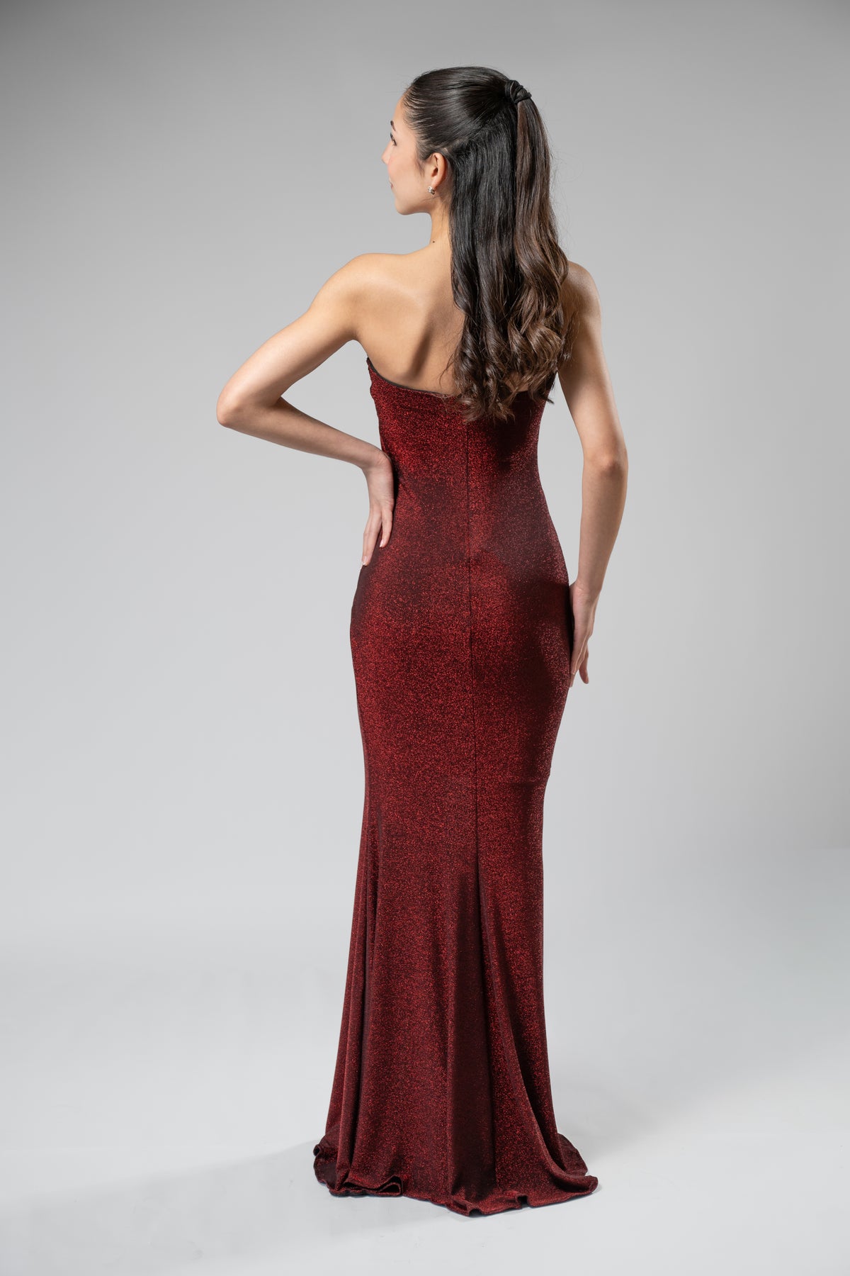 Vestido Destello Cobrizo