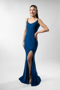 Vestido Sirena Azul