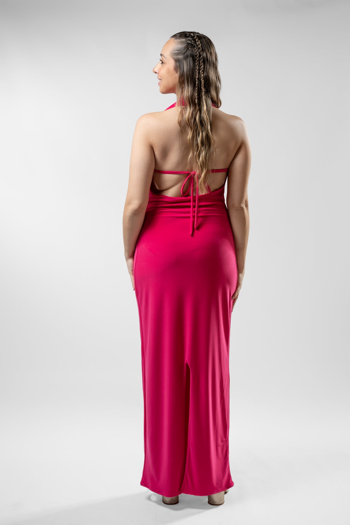 Vestido Sovereing Fucsia