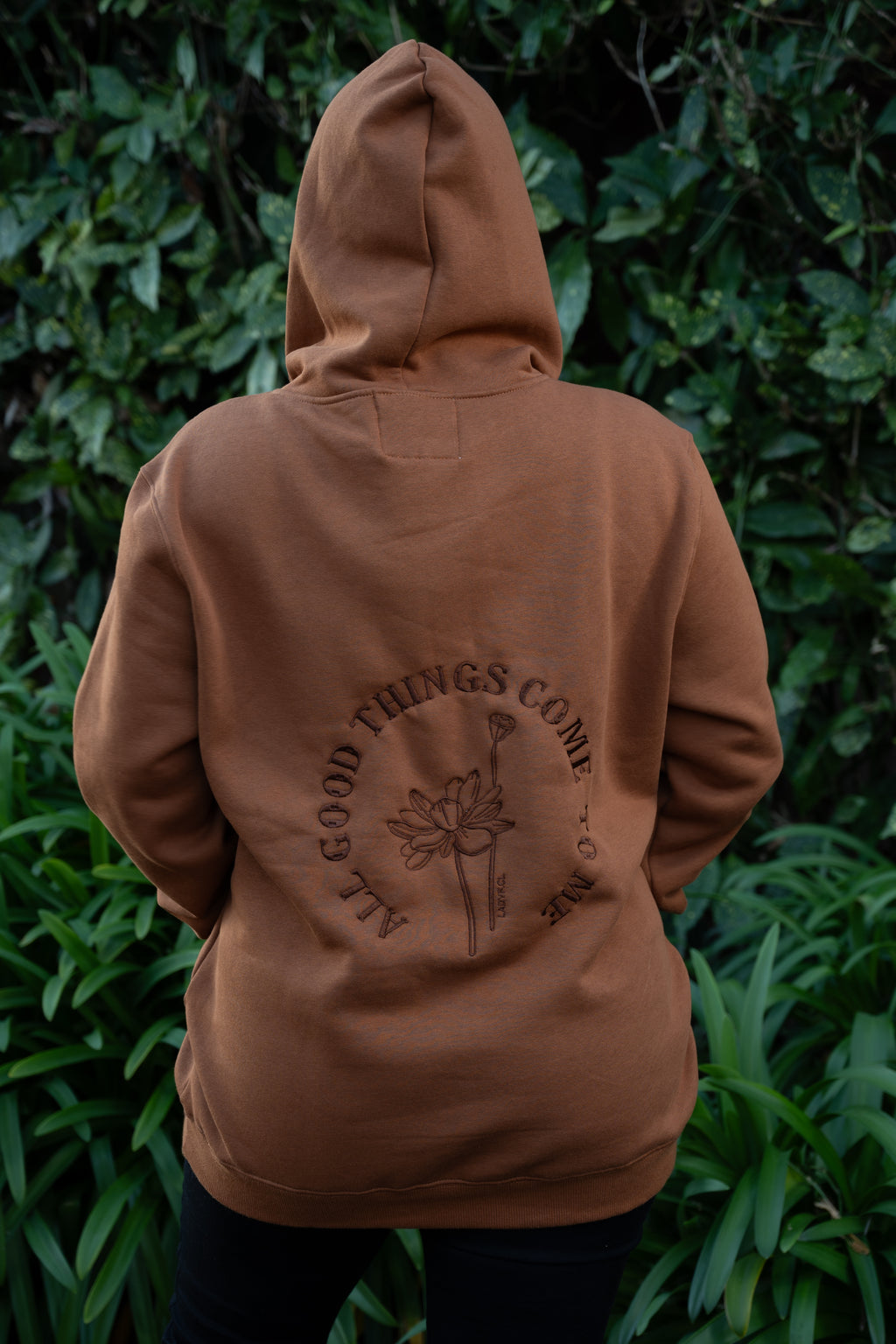 Hoodie LADYF Caramelo