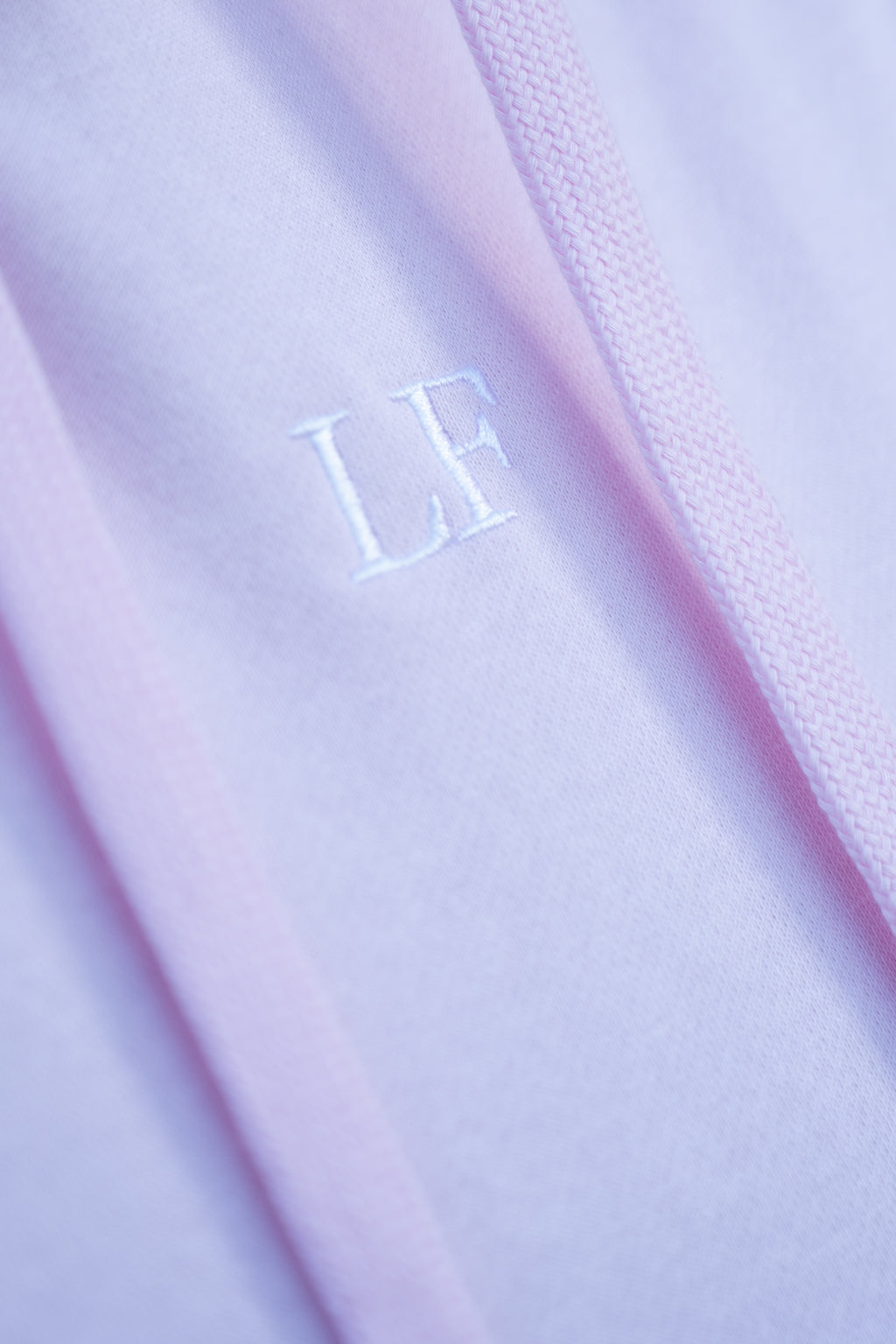 Hoodie Lady F Rosa pastel