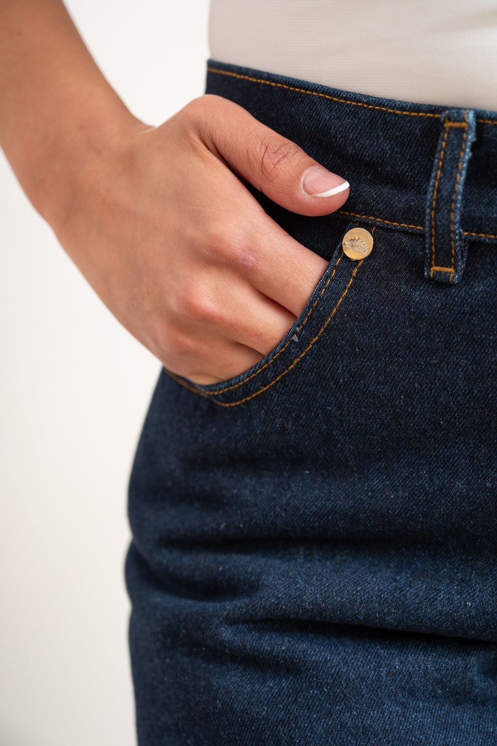 Jeans LadyF azul Petróleo