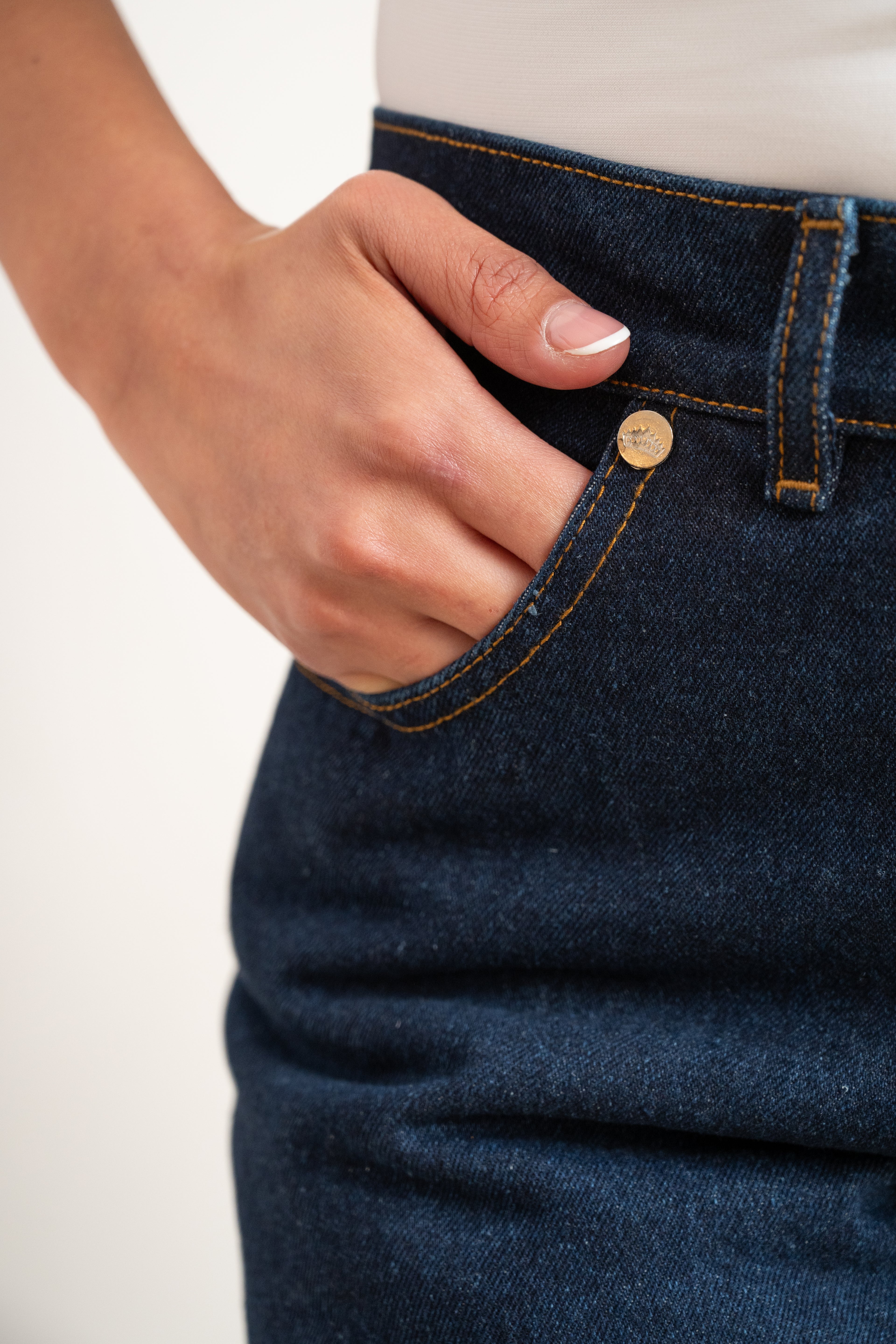 Jeans LadyF azul Petróleo