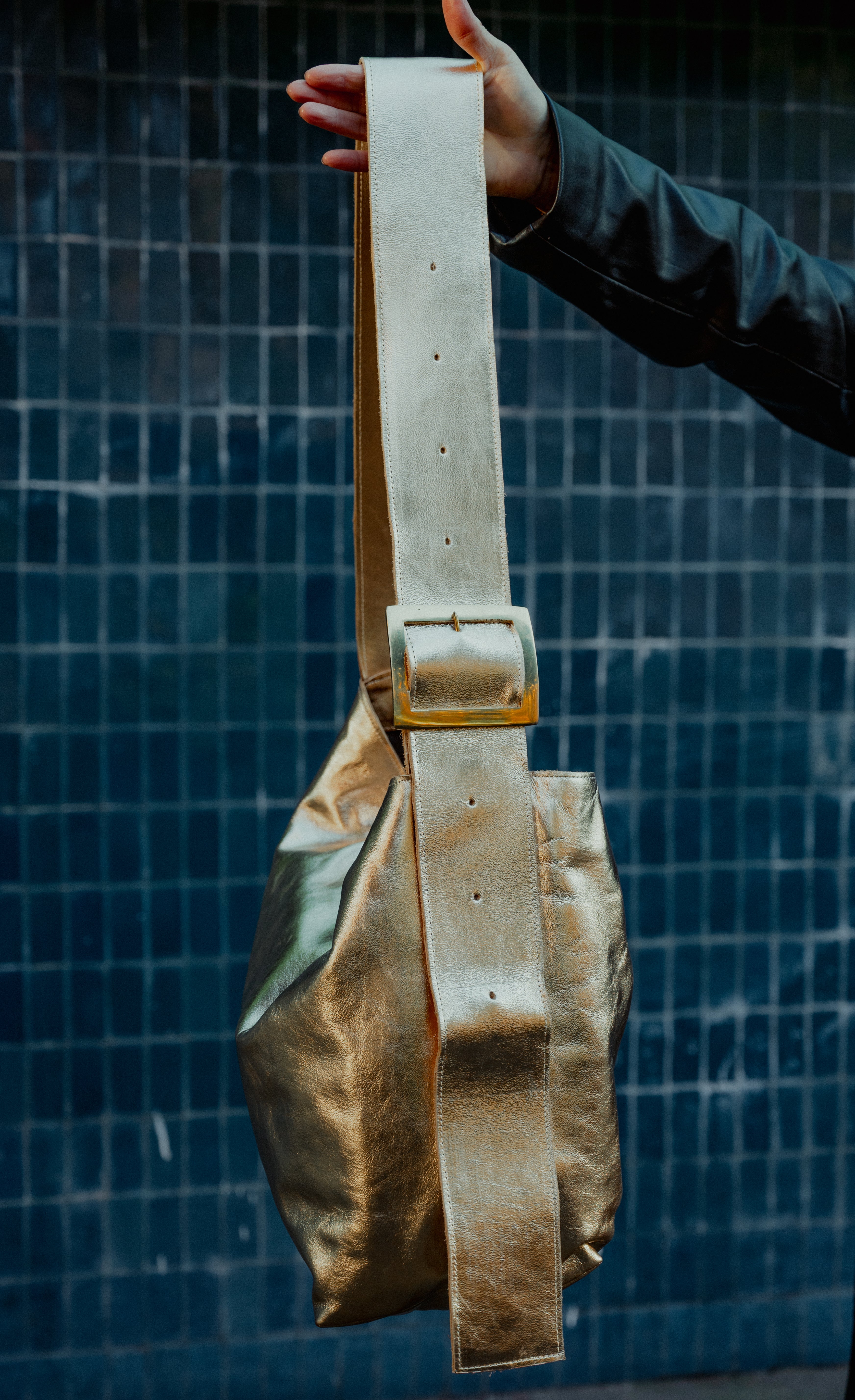 Cartera Kawai Dorada