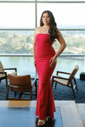 Vestido Copihue Austral Rojo