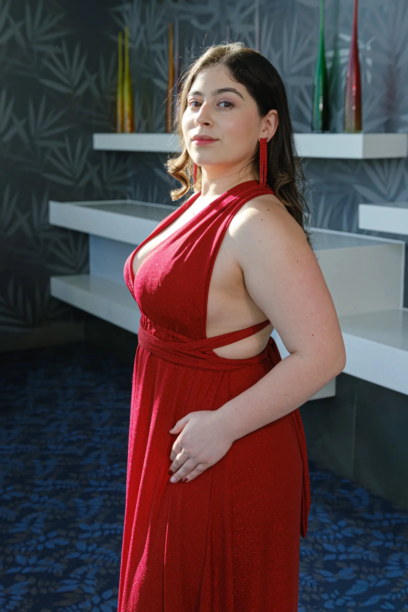 Vestido Multiformas Rojo