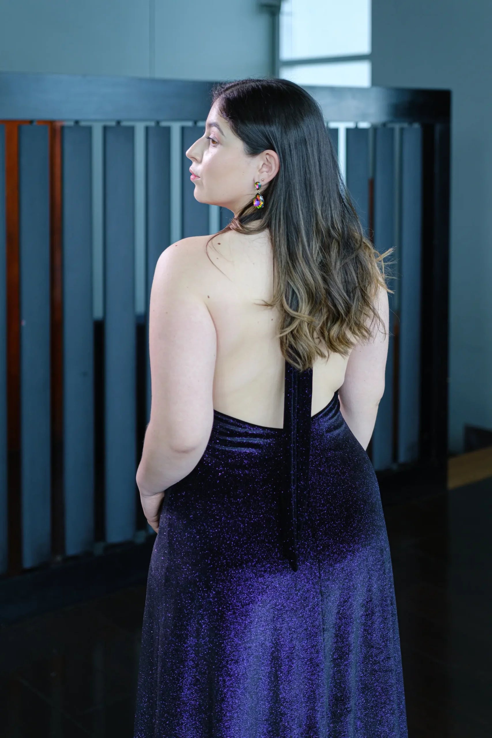 Vestido Luz Austral Terciopelo