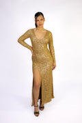 Vestido Imperial Dorado