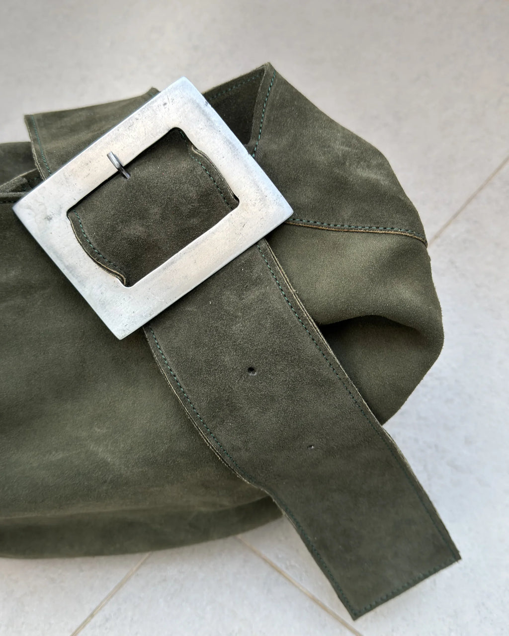 Cartera Kawai verde musgo