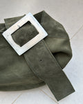 Cartera Kawai verde musgo