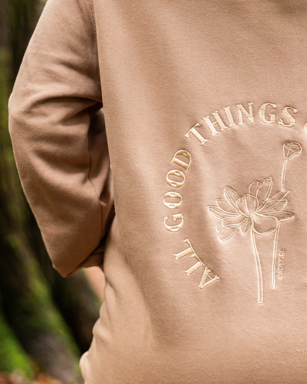 Hoodie Lady F Mocca