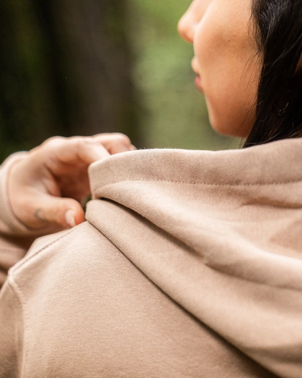 Hoodie Lady F Mocca