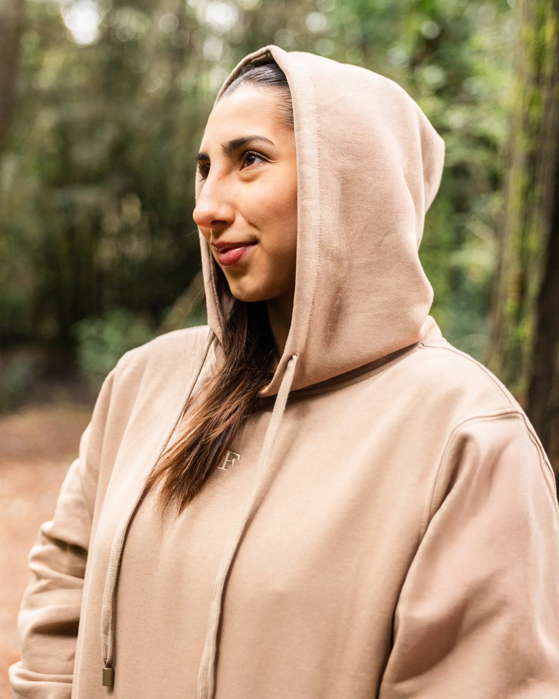 Hoodie Lady F Mocca