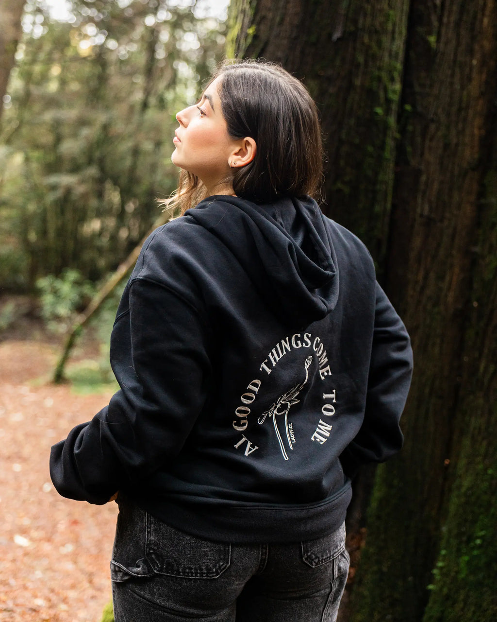 Hoodie Lady F Negro
