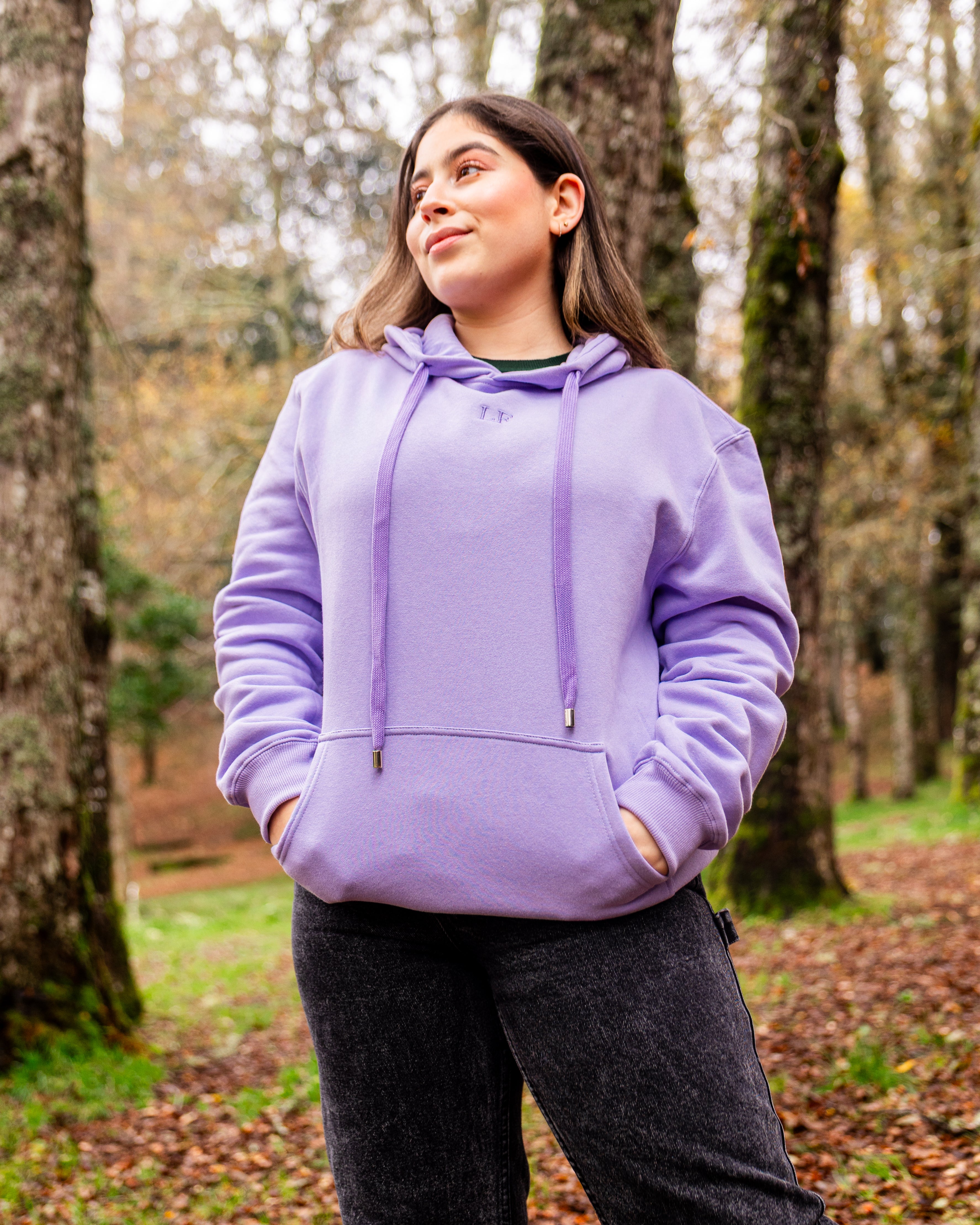 Hoodie Lady F Lila
