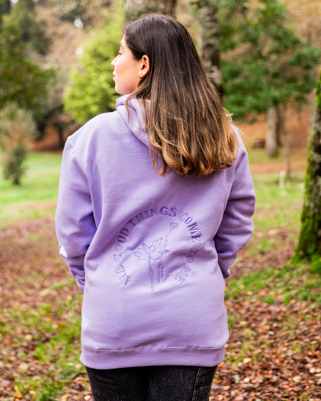 Hoodie Lady F Lila